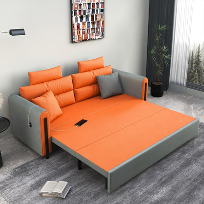 Romision Folding Technological Fabric Sofa Bed