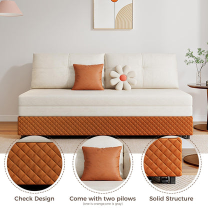 Romision Folding Technological Velvet Sofa Bed