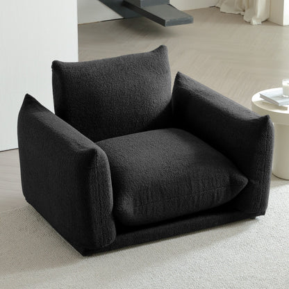 Romision Multi-combination Lambswool Velvet Upholstered Sectional Sofa