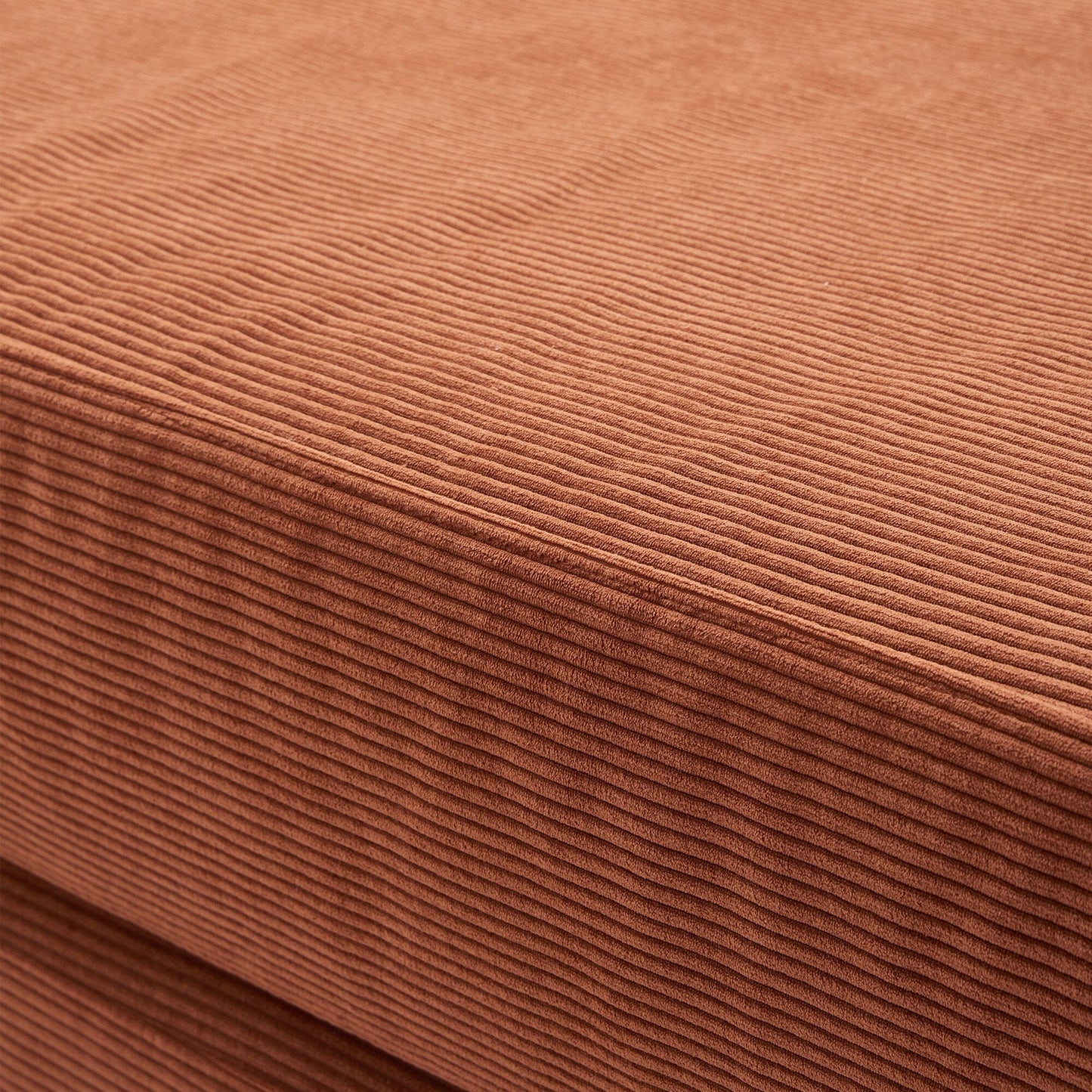 Romision Round Arm Corduroy Fabric Convertible Sleeper Rectangle Sofa