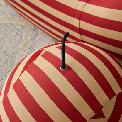 Romision Slope Arm Fabric Curved Sofa