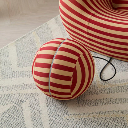 Romision Slope Arm Fabric Curved Sofa