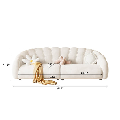 Romision Technological Velvet Sofa