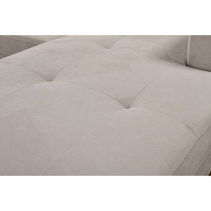 Roomfitters 122 Oversized Sectional Sofa Couch with Chaise Storage, Contemporary U-Shaped 7-Seater Sofa