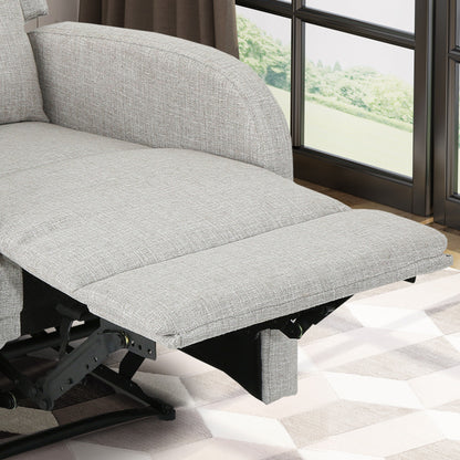 Roomfitters 24.75 Wide Manual Standard Recliner, Cozy Recliner for Living Room, Bedroom, Beige