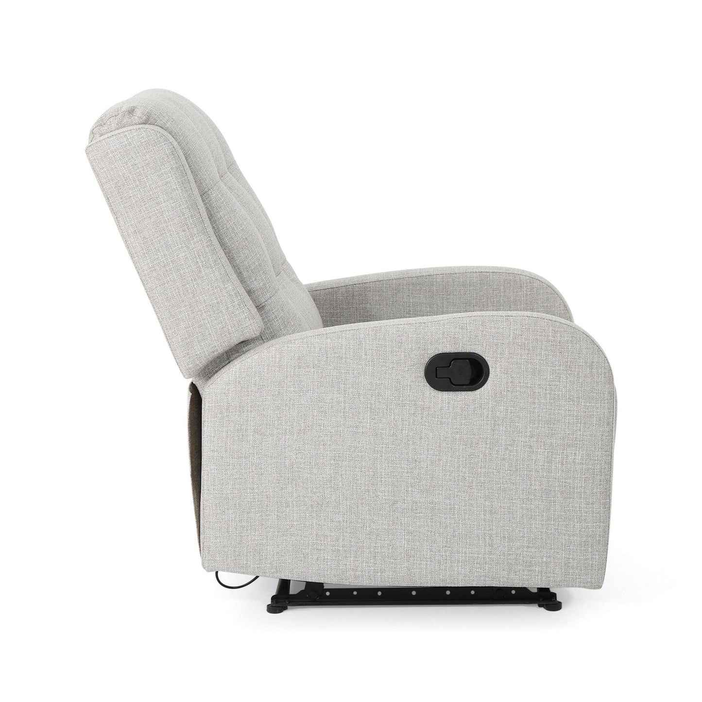 Roomfitters 24.75 Wide Manual Standard Recliner, Cozy Recliner for Living Room, Bedroom, Beige