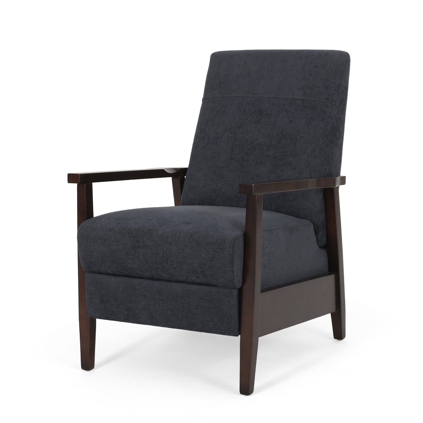 Roomfitters 24.75'' Wide Wood Hand Manual Club Recliner, Cozy Lounge Chair for Living Room