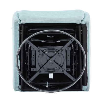 Roomfitters 270 Degree Swivel Electric Recliner Home Theater Seating Single Reclining Sofa Rocking Motion Recliner