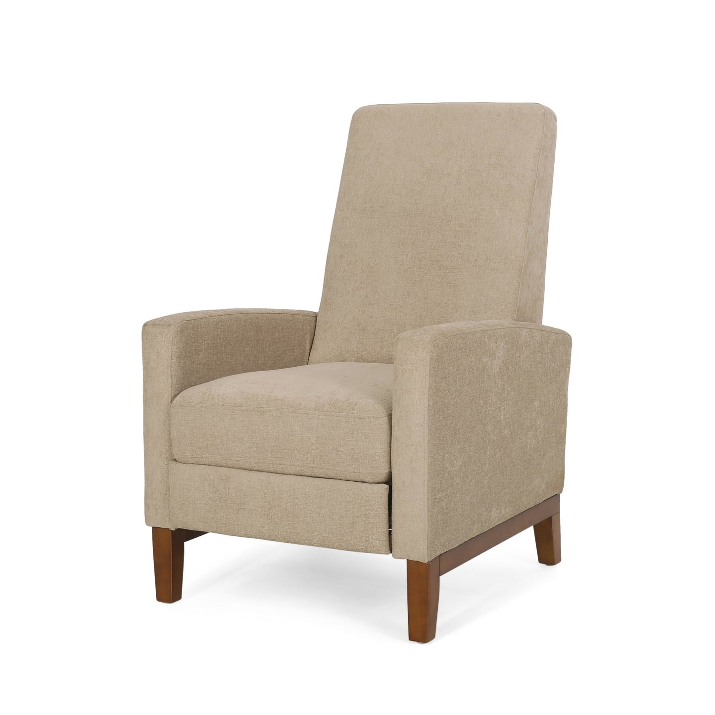Roomfitters 27'' Wide Wood Hand Manual Club Recliner, Comfortable Lounge Chair for Living Room