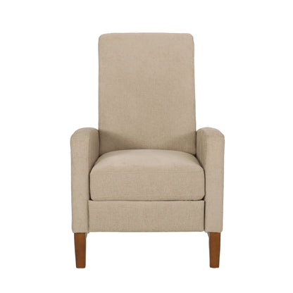 Roomfitters 27'' Wide Wood Hand Manual Club Recliner, Comfortable Lounge Chair for Living Room