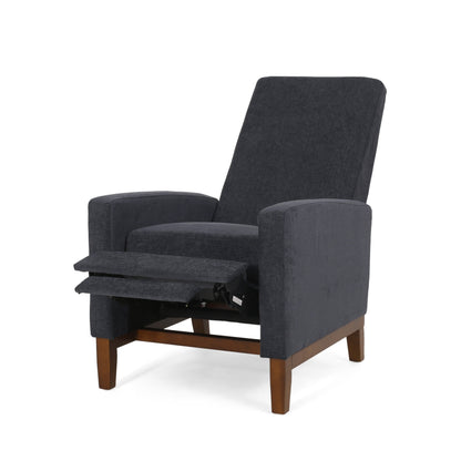 Roomfitters 27'' Wide Wood Hand Manual Club Recliner, Comfortable Lounge Chair for Living Room
