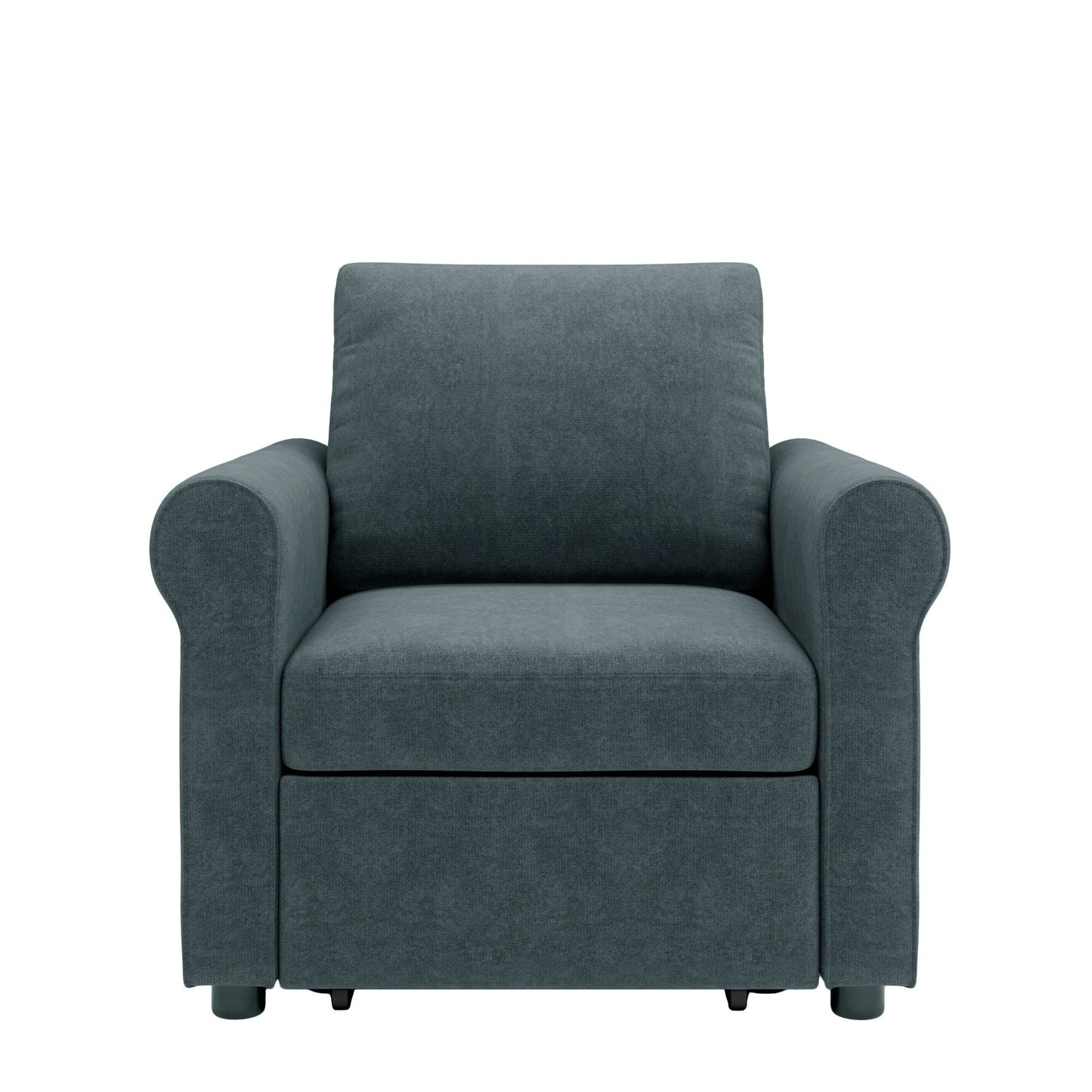 Roomfitters 3-in-1 Sofa Bed Chair, Convertible Sleeper Chair Bed, Adjustable Backrest Into Sofa, Lounger Chair