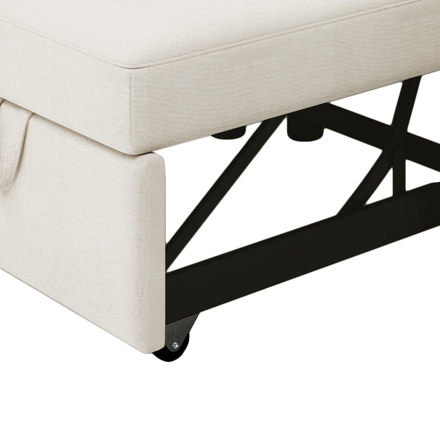 Roomfitters 3-in-1 Sofa Bed Chair, Convertible Sleeper Chair Bed, Adjustable Backrest Into Sofa, Lounger Chair