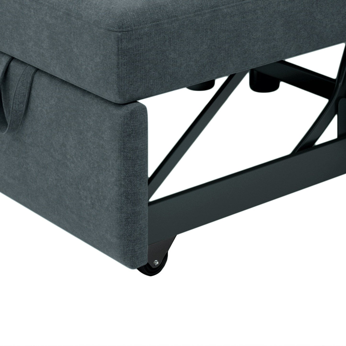 Roomfitters 3-in-1 Sofa Bed Chair, Convertible Sleeper Chair Bed, Adjustable Backrest Into Sofa, Lounger Chair