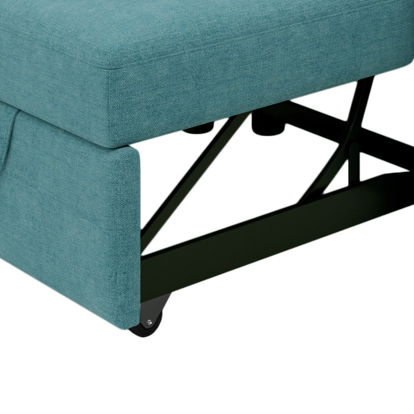 Roomfitters 3-in-1 Sofa Bed Chair, Convertible Sleeper Chair Bed, Adjustable Backrest Into Sofa, Lounger Chair