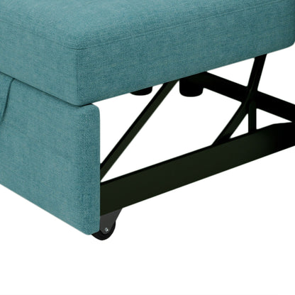 Roomfitters 3-in-1 Sofa Bed Chair, Convertible Sleeper Chair Bed, Adjustable Backrest Into Sofa, Lounger Chair