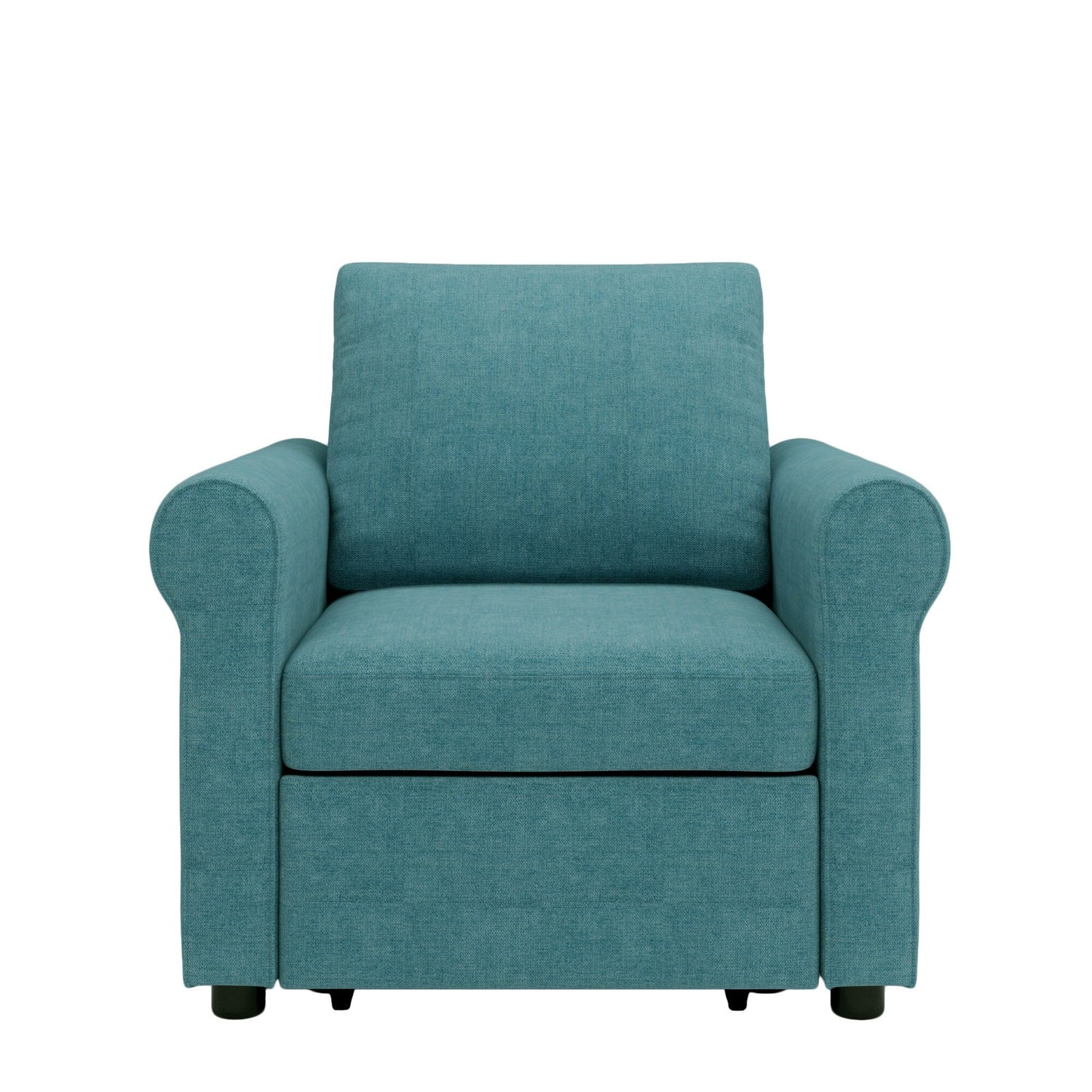 Roomfitters 3-in-1 Sofa Bed Chair, Convertible Sleeper Chair Bed, Adjustable Backrest Into Sofa, Lounger Chair