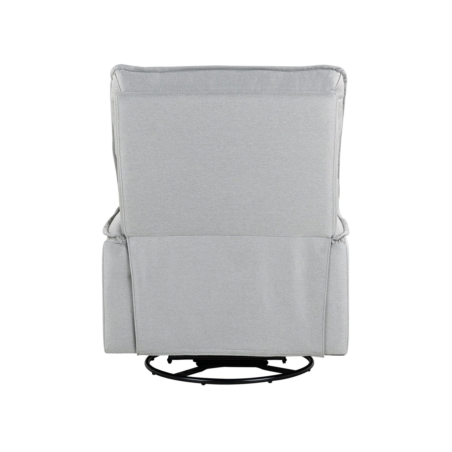 Roomfitters 360Â° Swivel Upholstered Manual Recliner Chair, Versatile Theater Recliner Sofa and Nursery Glider Rocker