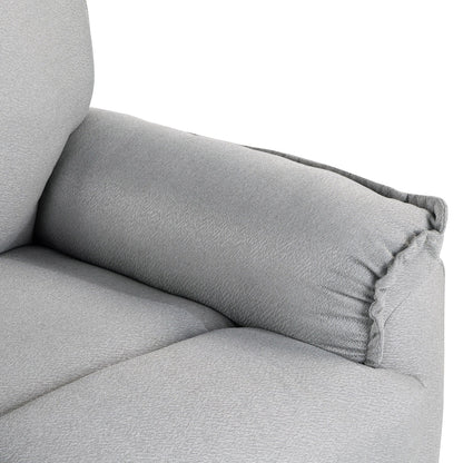 Roomfitters 360Â° Swivel Upholstered Manual Recliner Chair, Versatile Theater Recliner Sofa and Nursery Glider Rocker