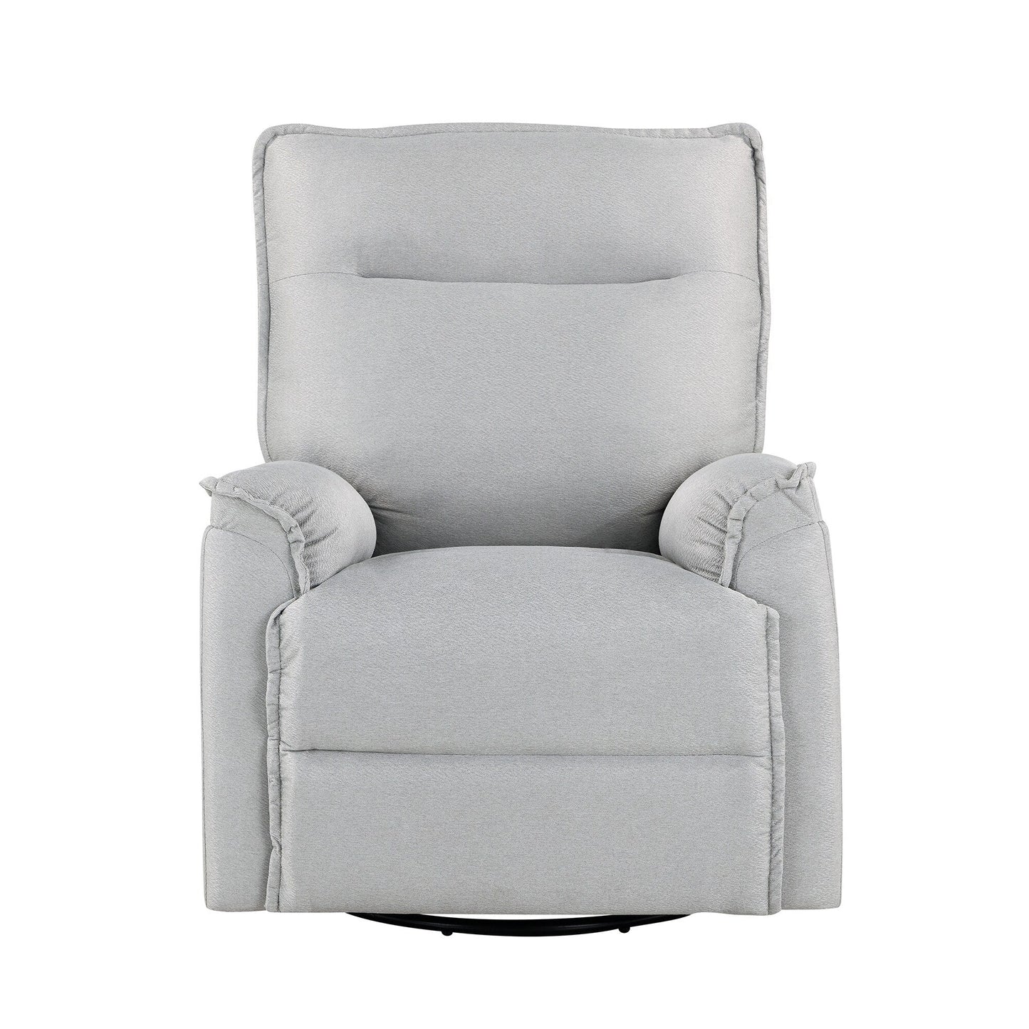 Roomfitters 360Â° Swivel Upholstered Manual Recliner Chair, Versatile Theater Recliner Sofa and Nursery Glider Rocker