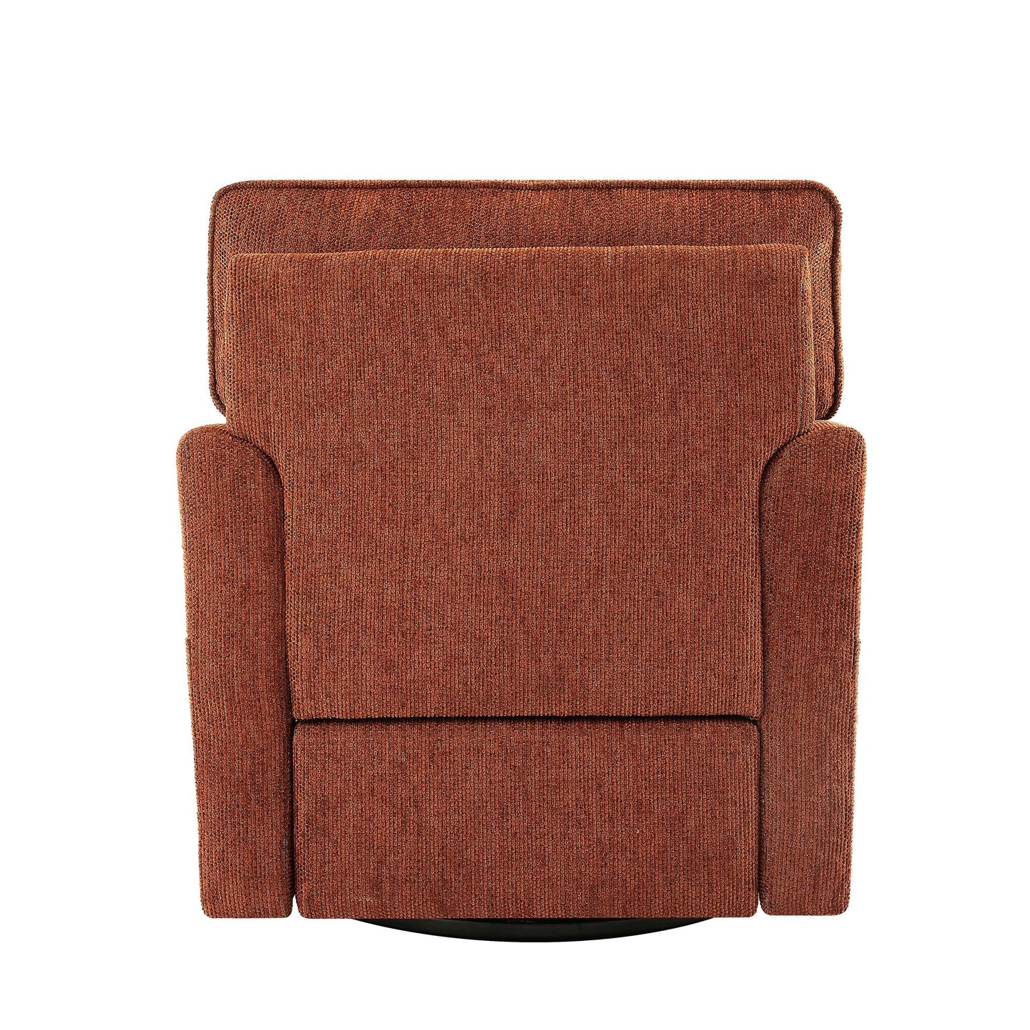 Roomfitters 360Â° Upholstered Swivel Barrel Armchair Accent Chair with Side Pockets for Living Room Bedroom Office Hotel