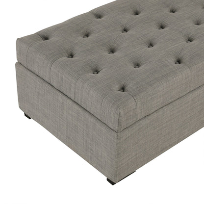 Roomfitters 49.6 Folding Ottoman Sleeper Sofa with Memory Foam Mattress and Tufted Design