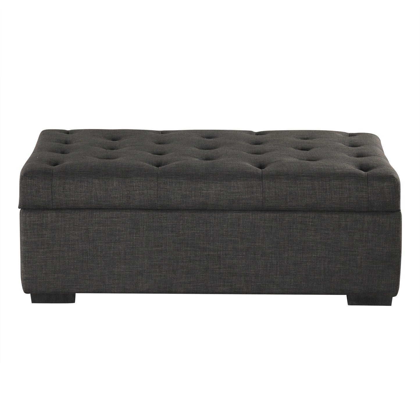 Roomfitters 49.6 Folding Ottoman Sleeper Sofa with Memory Foam Mattress and Tufted Design