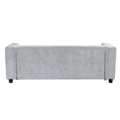 Roomfitters 78.7'' Upholstered Sofa for Living Room, Bedroom, Salon, Simplified Style