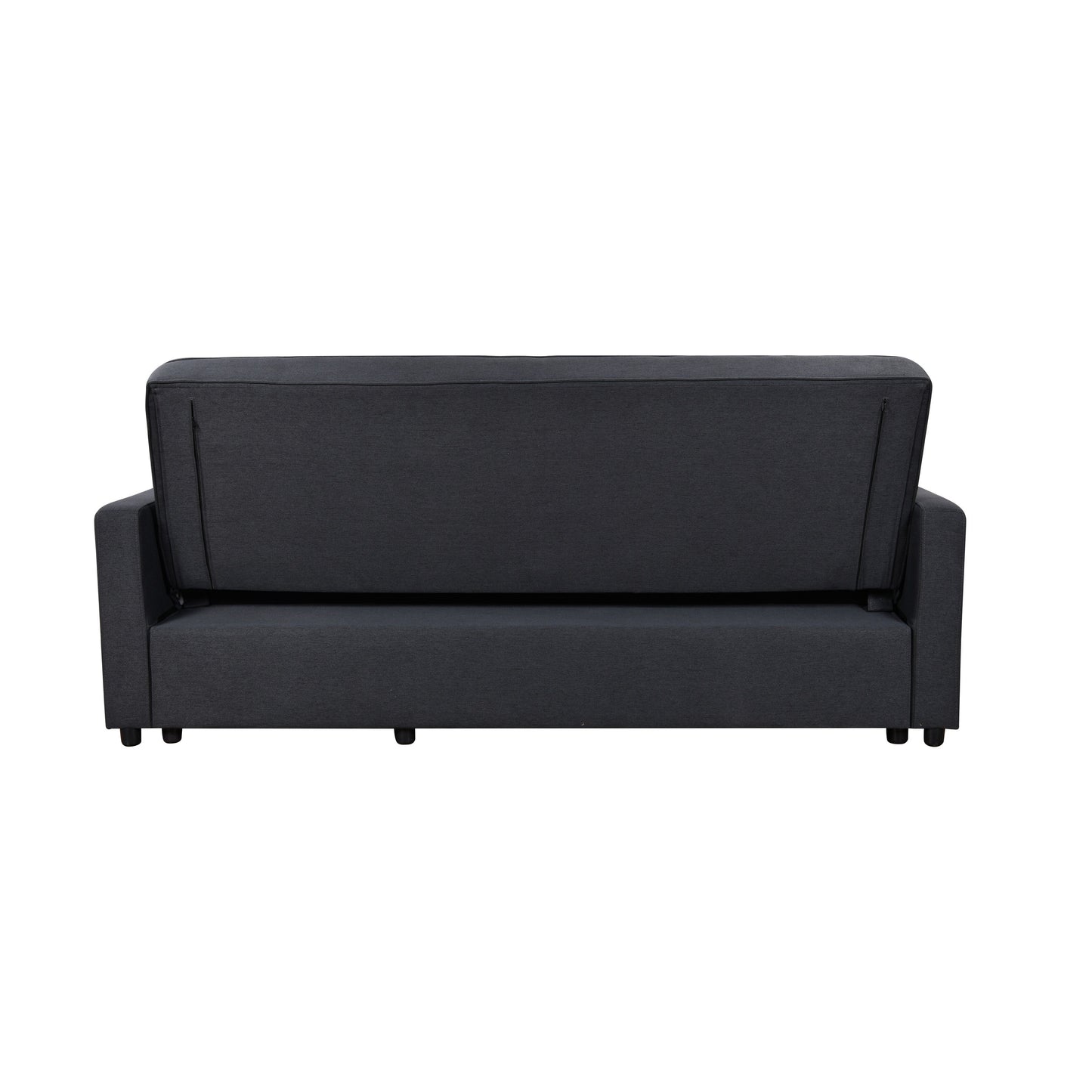 Roomfitters 83 Oversized Upholstered Sofa Bed with Pull-Out Couch Bed & Adjustable Backrest, 3-Seater Convertible Sleeper Sofa