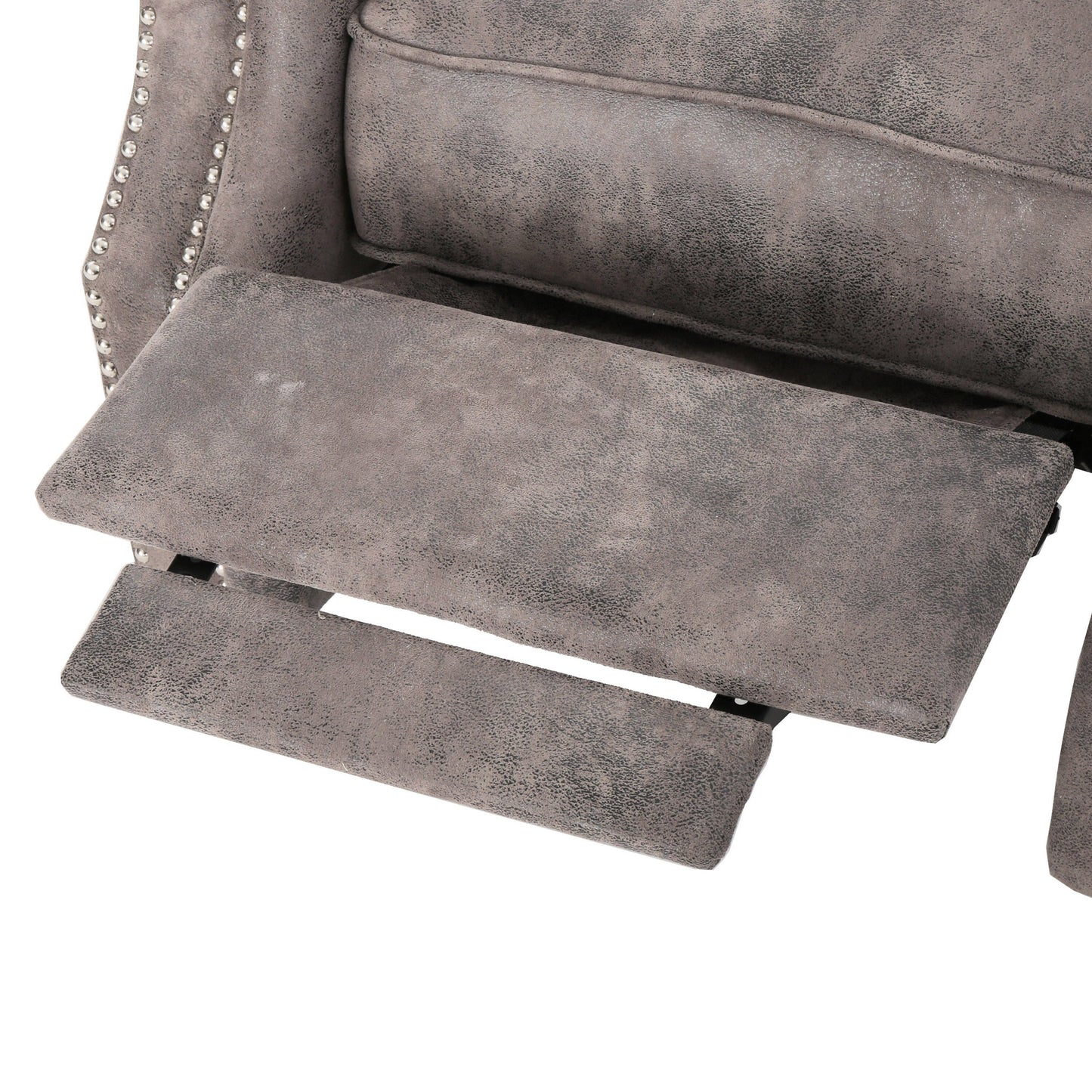Roomfitters Accented Push Back Recliner Chair with Rolled Arms, Enjoy Cocooning Comfort