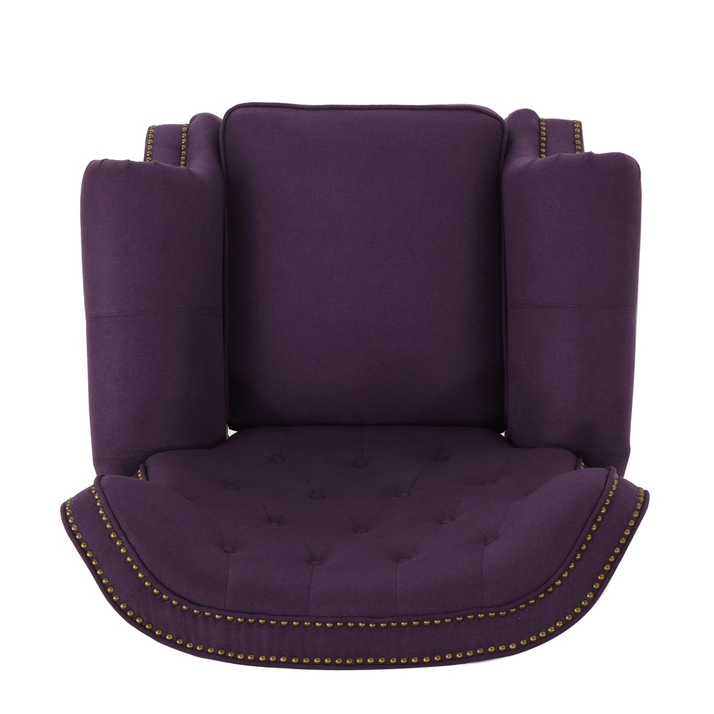 Roomfitters Accented Push Back Recliner Chair with Rolled Arms, Enjoy Cocooning Comfort