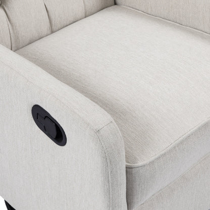Roomfitters Classic Design, Manual Recliner Chair with 360-Degree Swivel, Relaxing Lounge Chair for Living Room