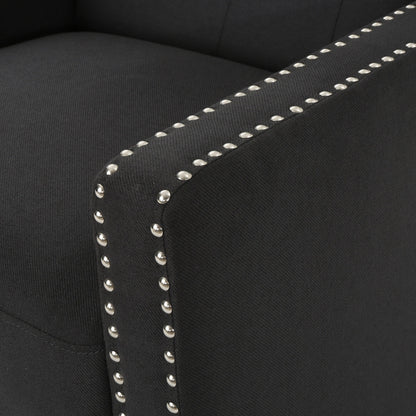 Roomfitters Classic Fabric Push Back Chair, Elegant Recliner for Living Room, Bedroom