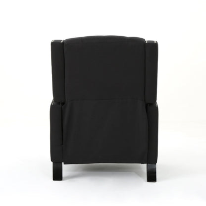Roomfitters Classic Fabric Push Back Chair, Elegant Recliner for Living Room, Bedroom