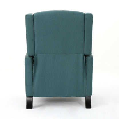 Roomfitters Classic Fabric Push Back Chair, Elegant Recliner for Living Room, Bedroom