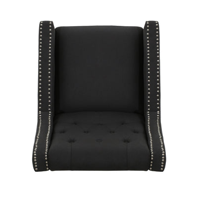 Roomfitters Classic Fabric Push Back Chair, Elegant Recliner for Living Room, Bedroom