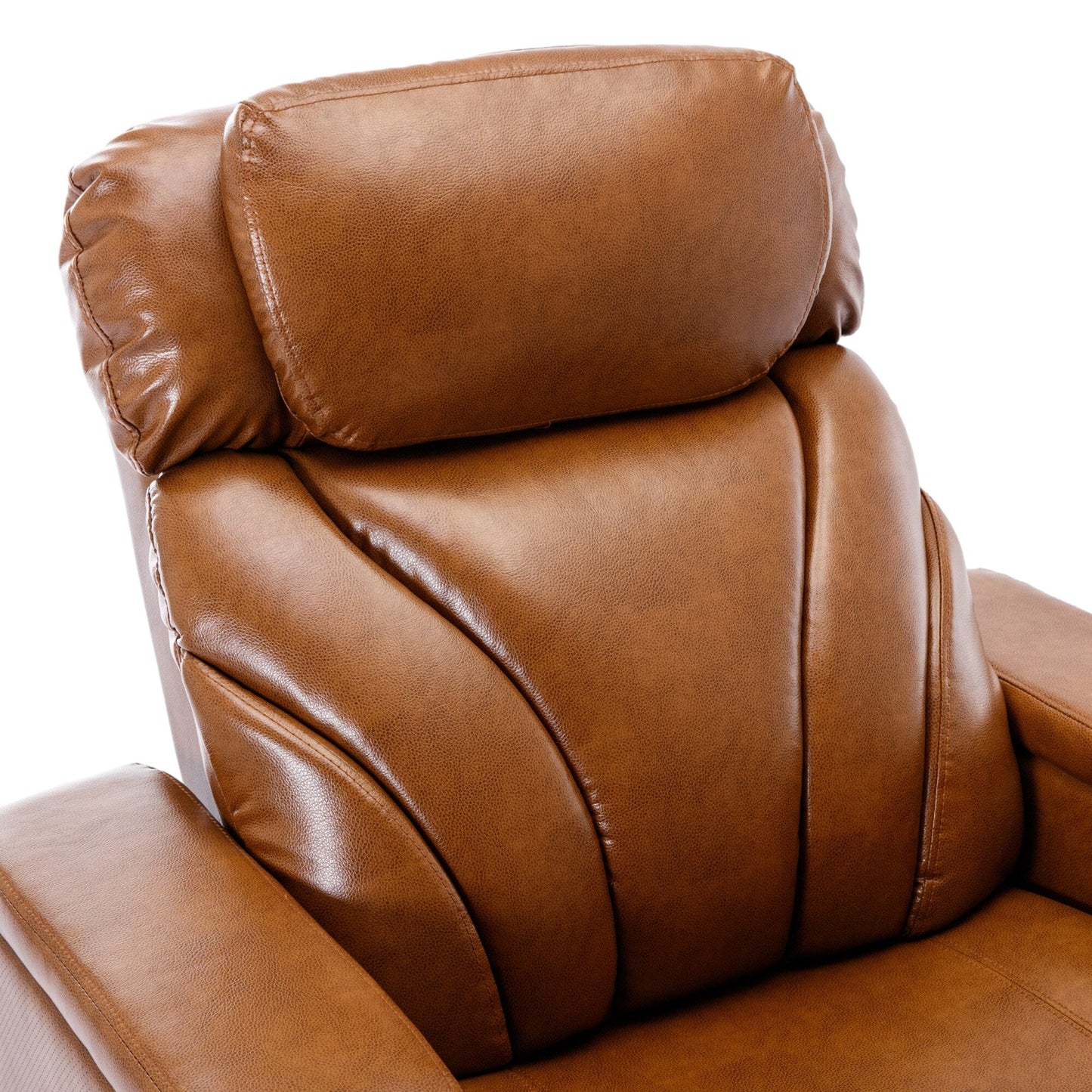 Roomfitters Electric Power Motion Recliner with USB Port, Hidden Arm Storage, Cup Holder, and Bluetooth Speaker