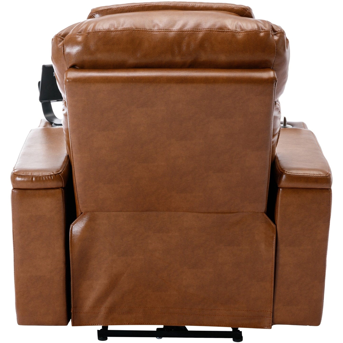 Roomfitters Electric Power Motion Recliner with USB Port, Hidden Arm Storage, Cup Holder, and Bluetooth Speaker