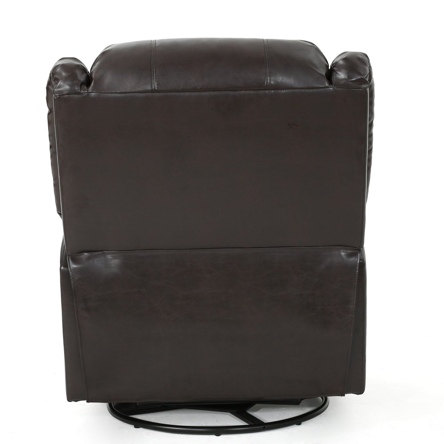 Roomfitters Fabric Glider Recliner with Swivel, Manual Reclining Chair