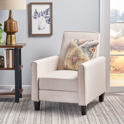 Roomfitters Fabric Push Back Chair for Elegant Home Décor