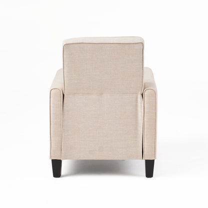 Roomfitters Fabric Push Back Chair for Elegant Home Décor
