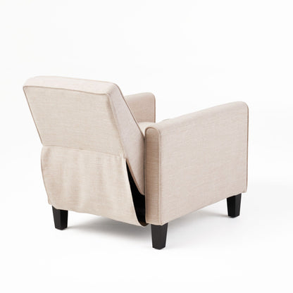 Roomfitters Fabric Push Back Chair for Elegant Home Décor
