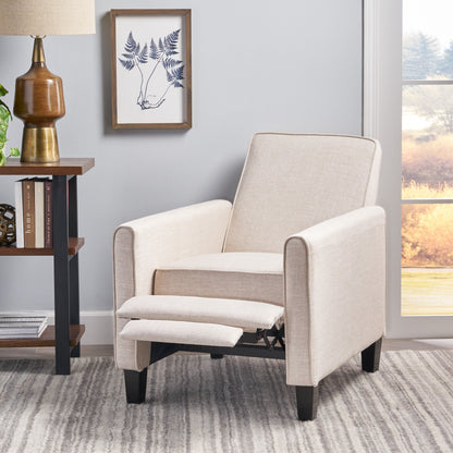 Roomfitters Fabric Push Back Chair for Elegant Home Décor