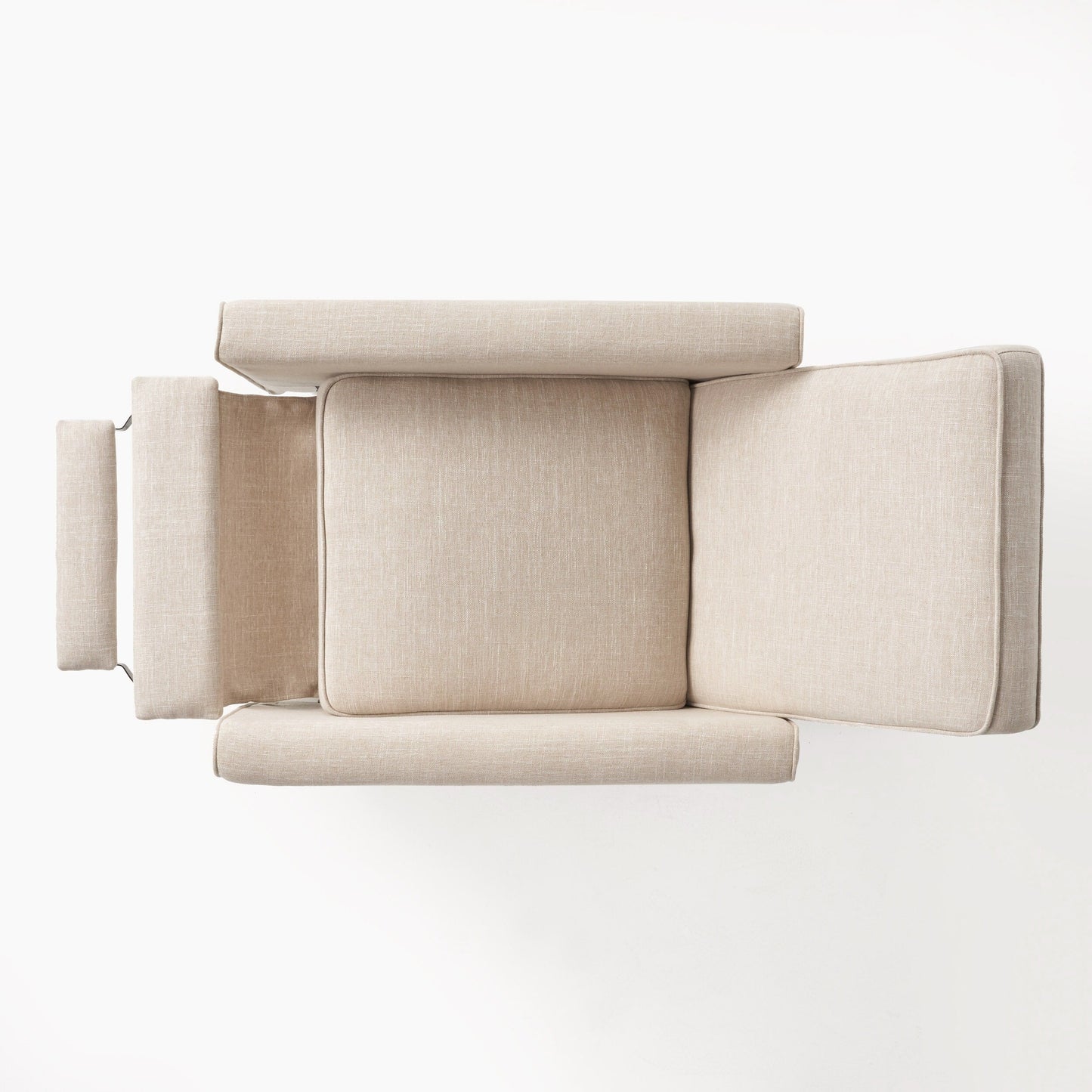 Roomfitters Fabric Push Back Chair for Elegant Home Décor