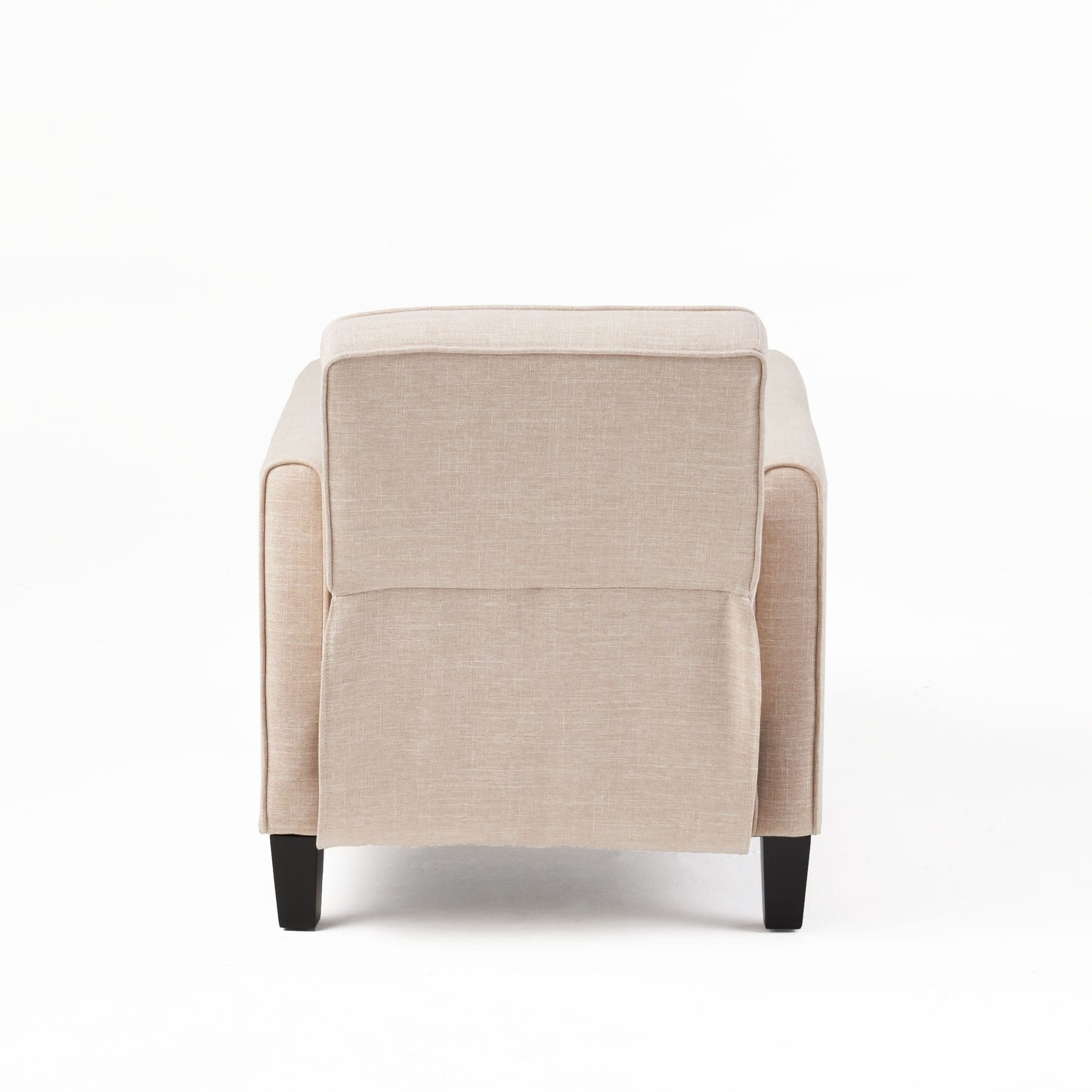 Roomfitters Fabric Push Back Chair for Elegant Home Decor, Navy Blue