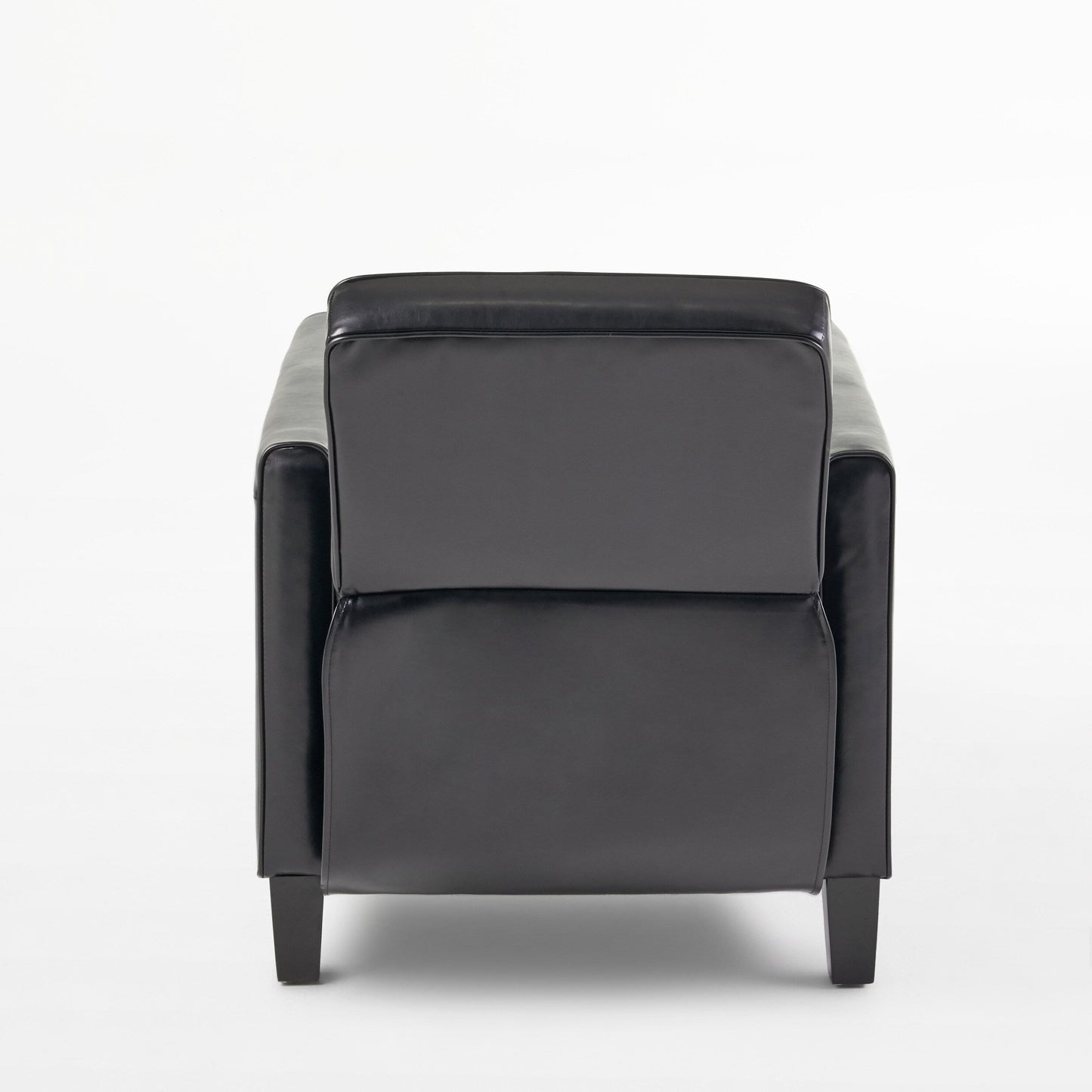 Roomfitters Faux Leather Push Back Chair for Elegant Home Decor