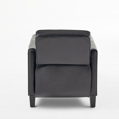 Roomfitters Faux Leather Push Back Chair for Elegant Home Decor