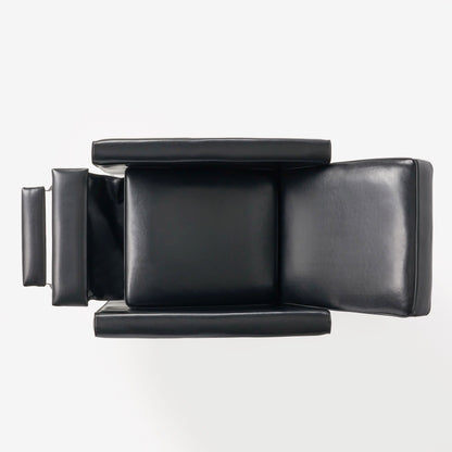 Roomfitters Faux Leather Push Back Chair for Elegant Home Decor