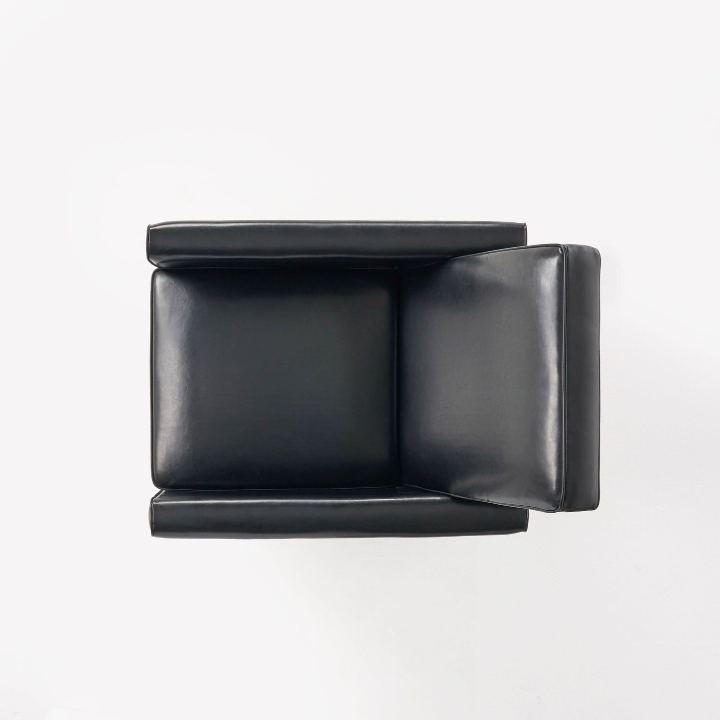 Roomfitters Faux Leather Push Back Chair for Elegant Home Decor