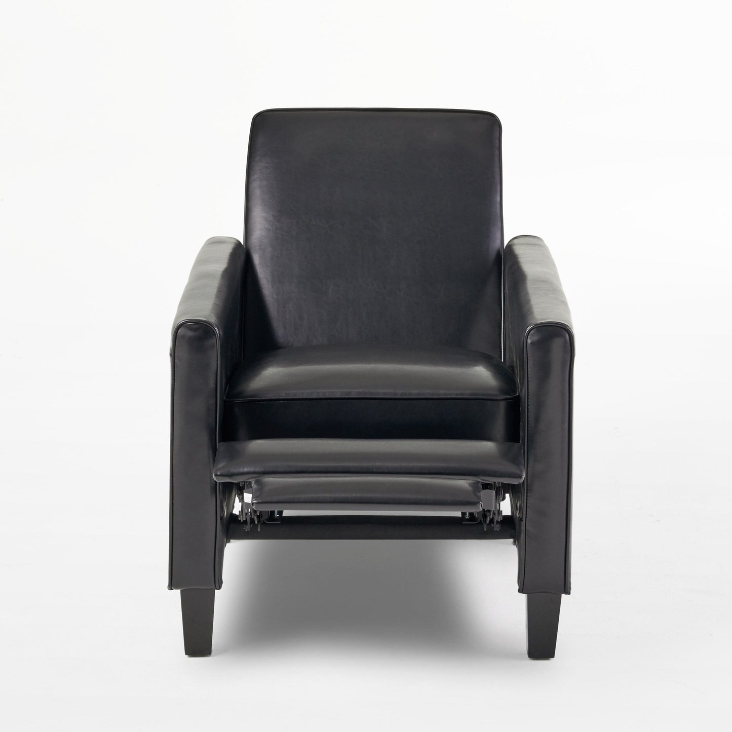 Roomfitters Faux Leather Push Back Chair for Elegant Home Decor